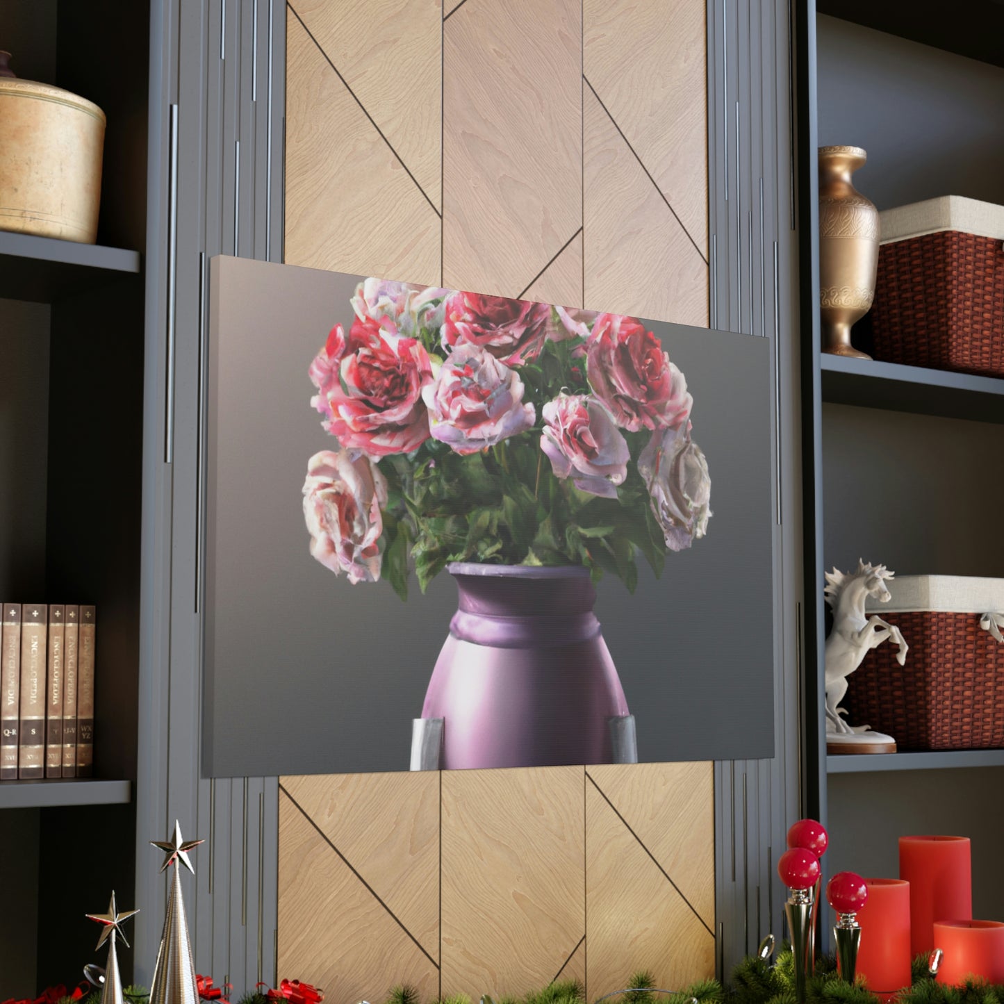 Floral Detail Bliss. - Canvas