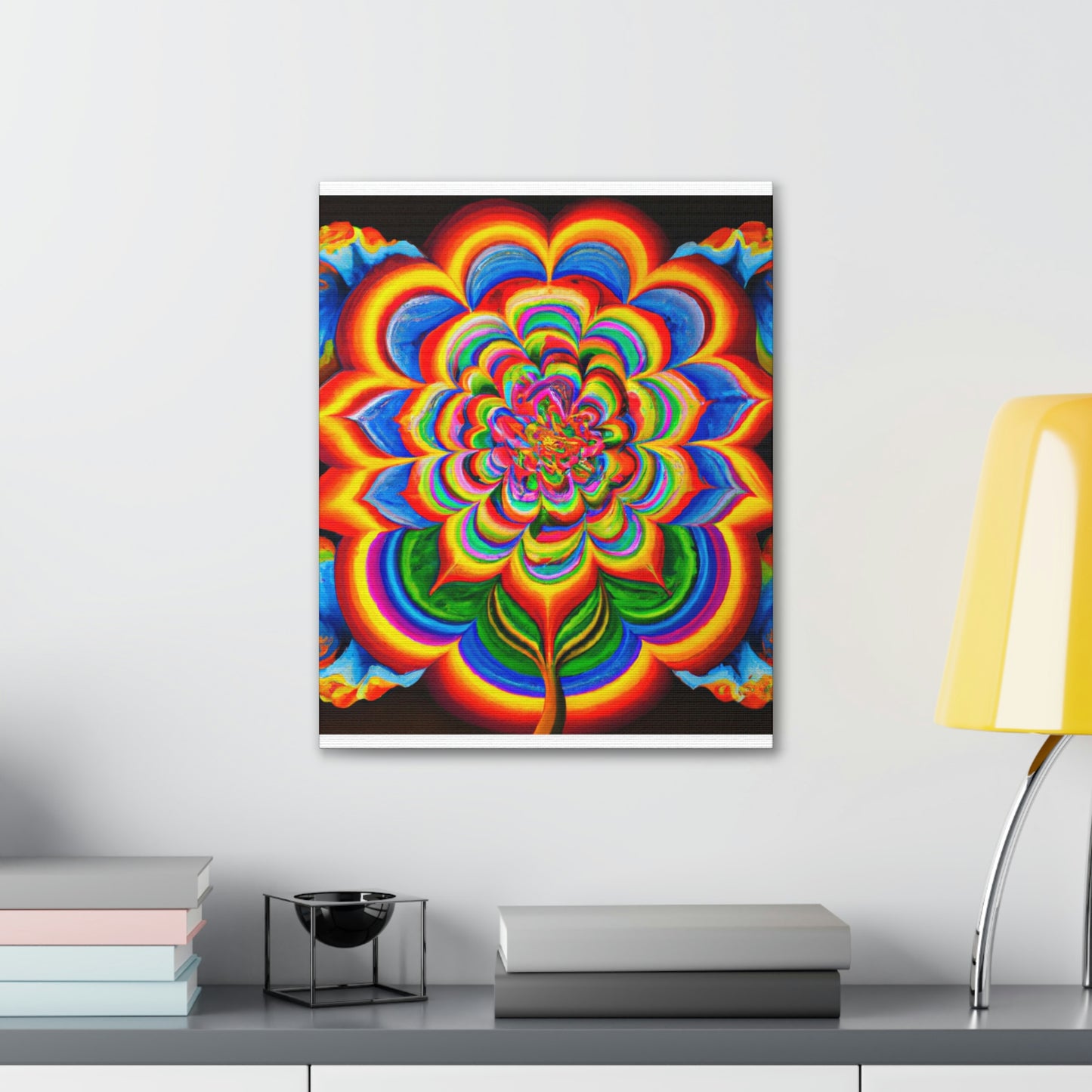 "Vibrant Blooms" - Canvas