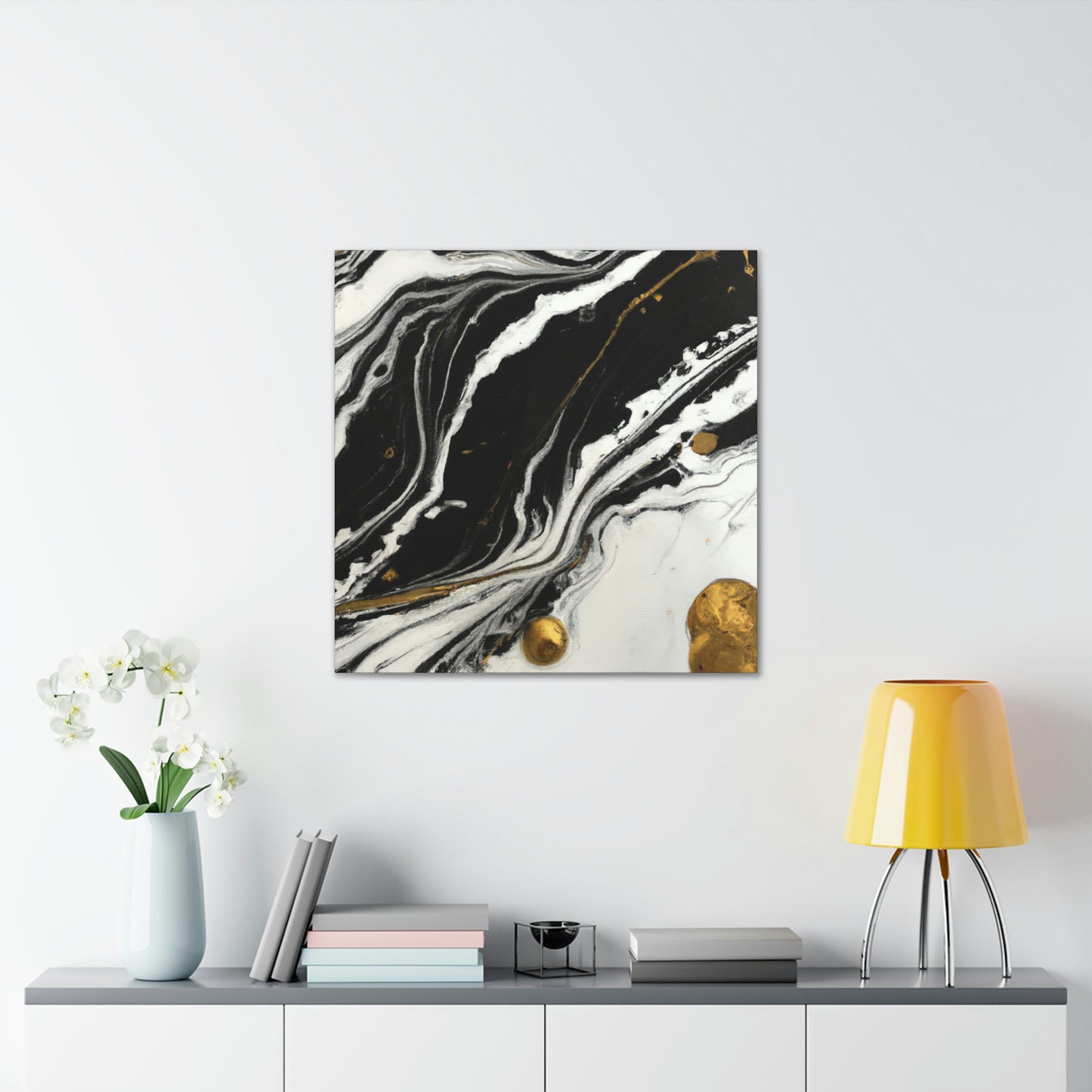 Spectral Mosaic Glow - Canvas