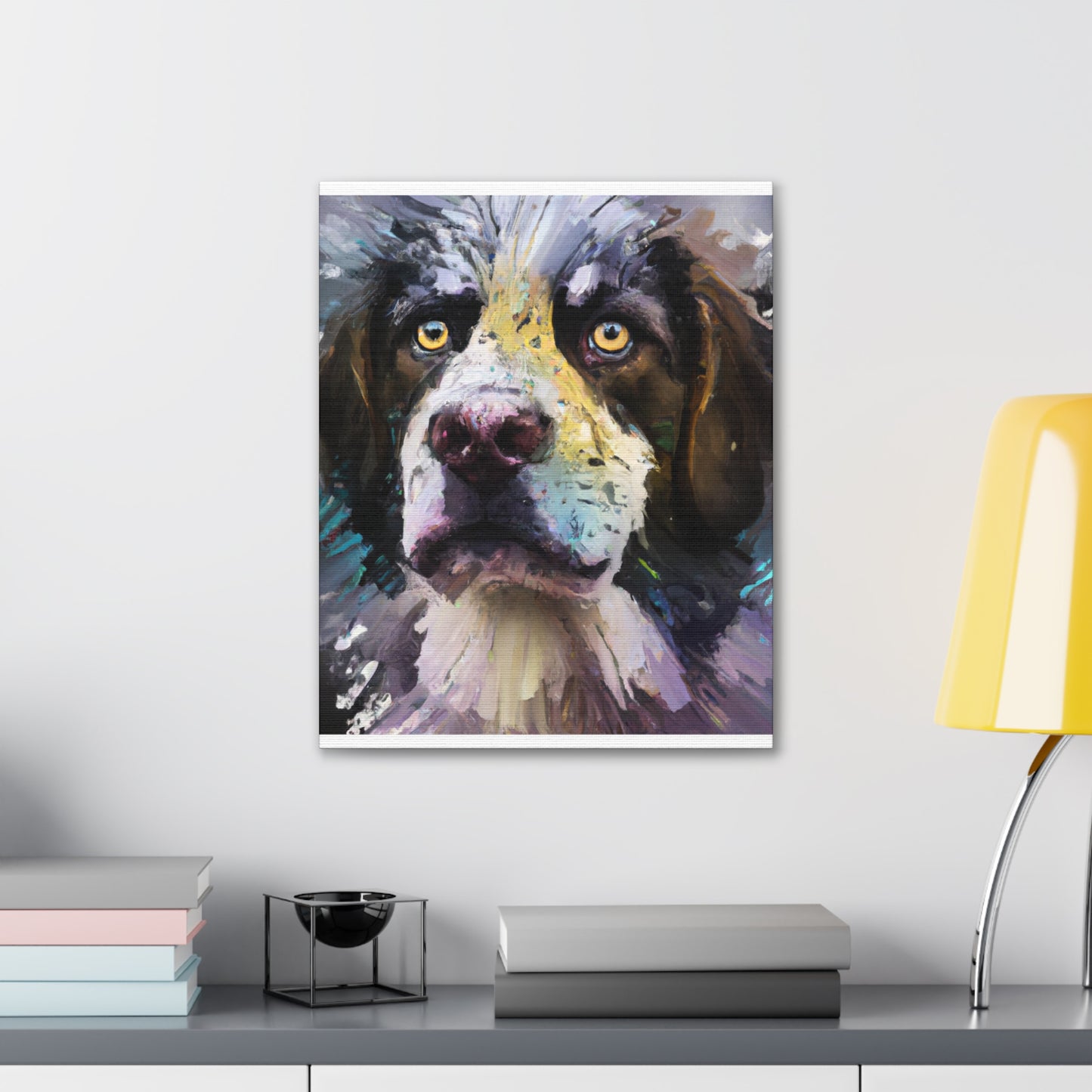 Dogful Vibrancy - Canvas