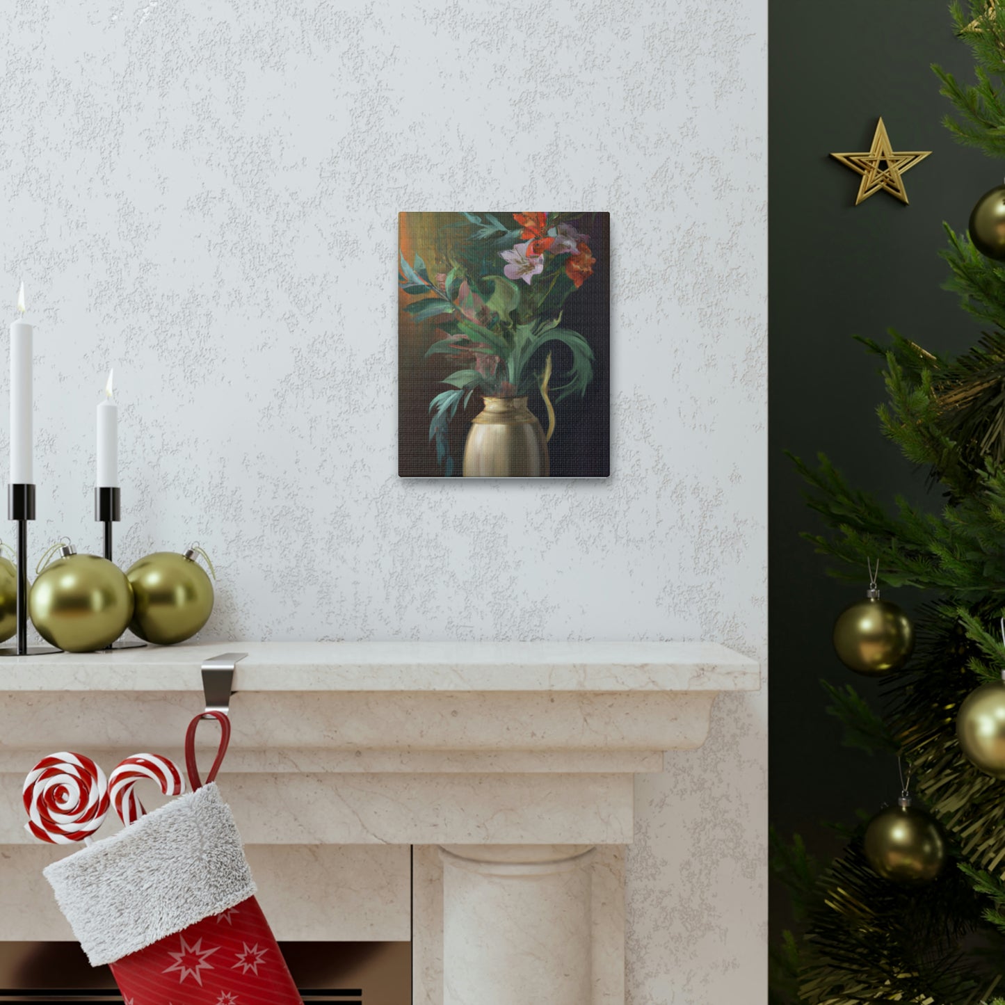 Floral Splendor Dream - Canvas