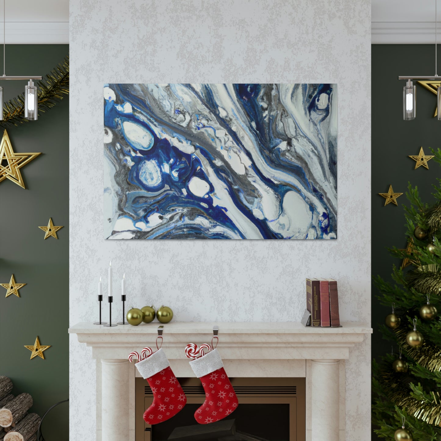 Splash Azure - Canvas
