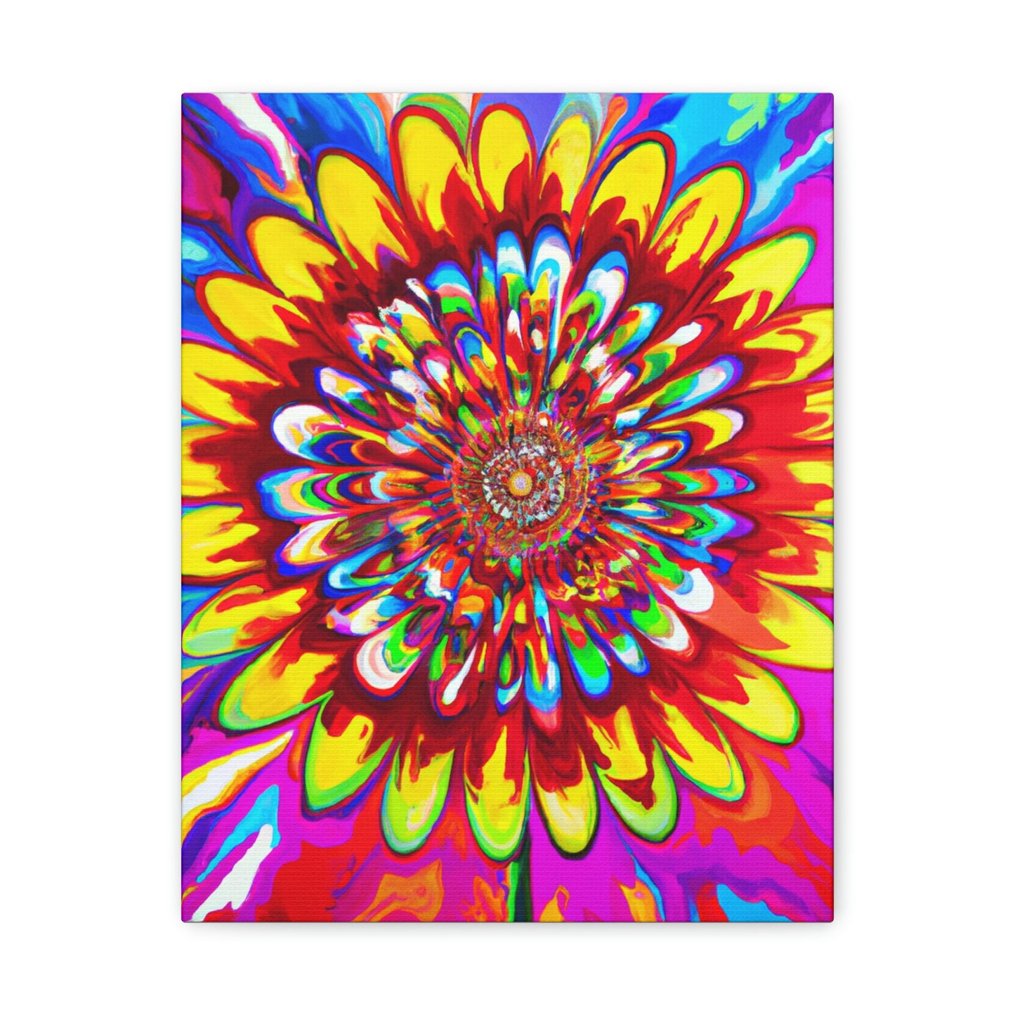 "Vivid Plume" - Canvas