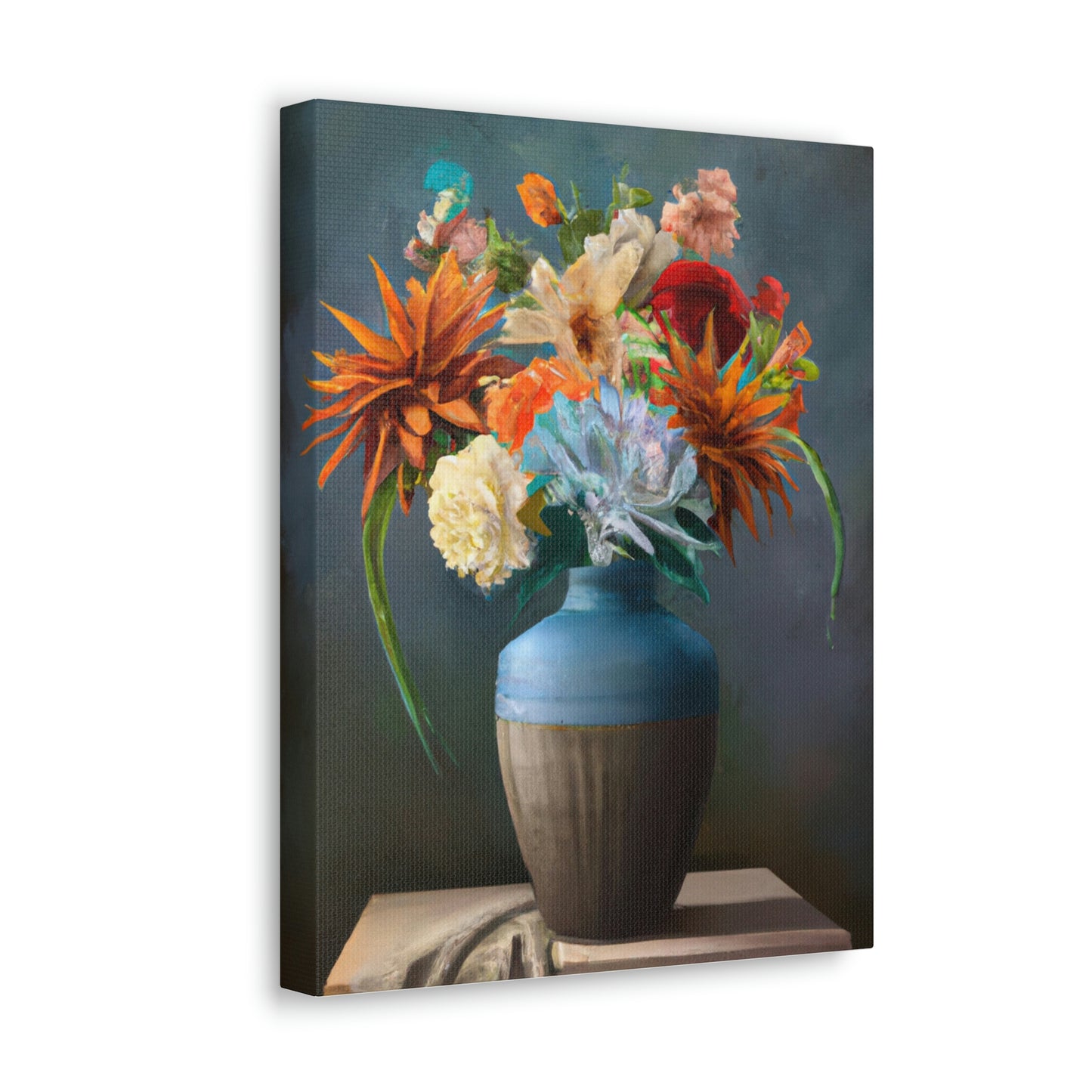 Joyous Floral Lush - Canvas
