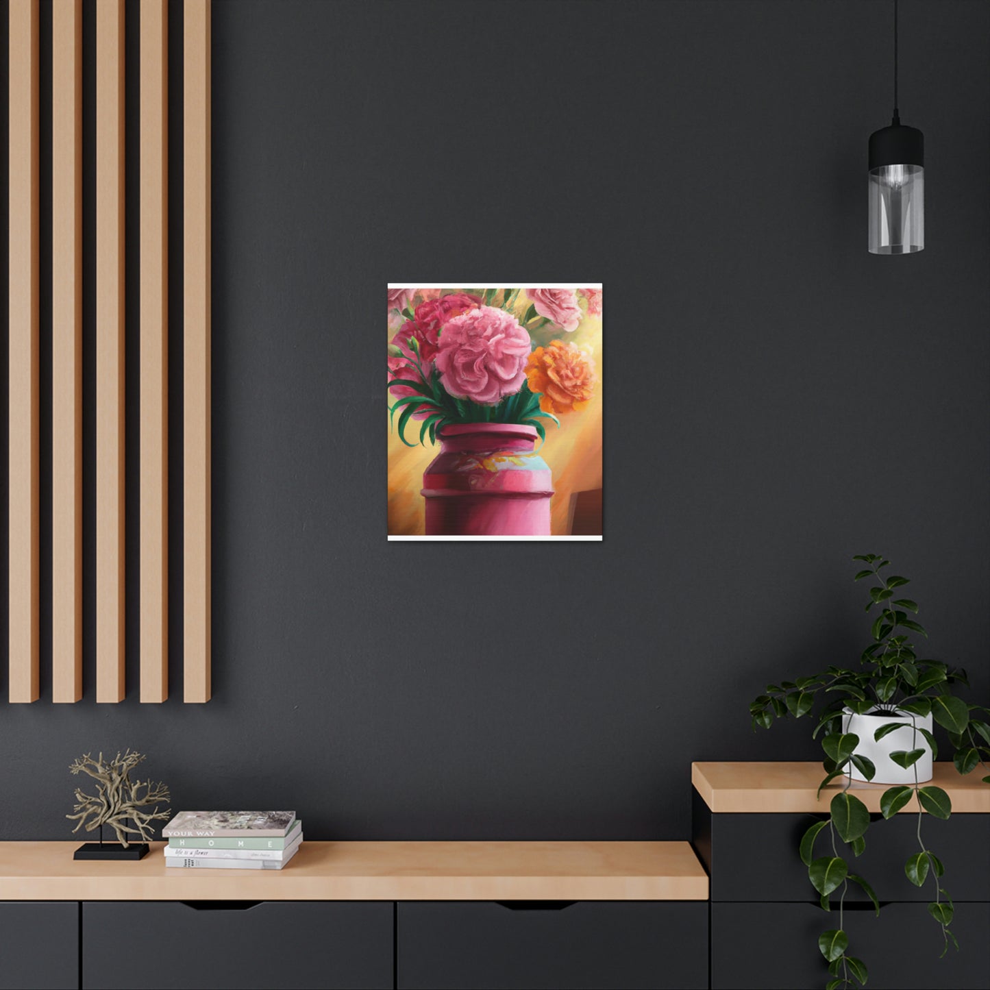 Vase Blossom Bliss - Canvas