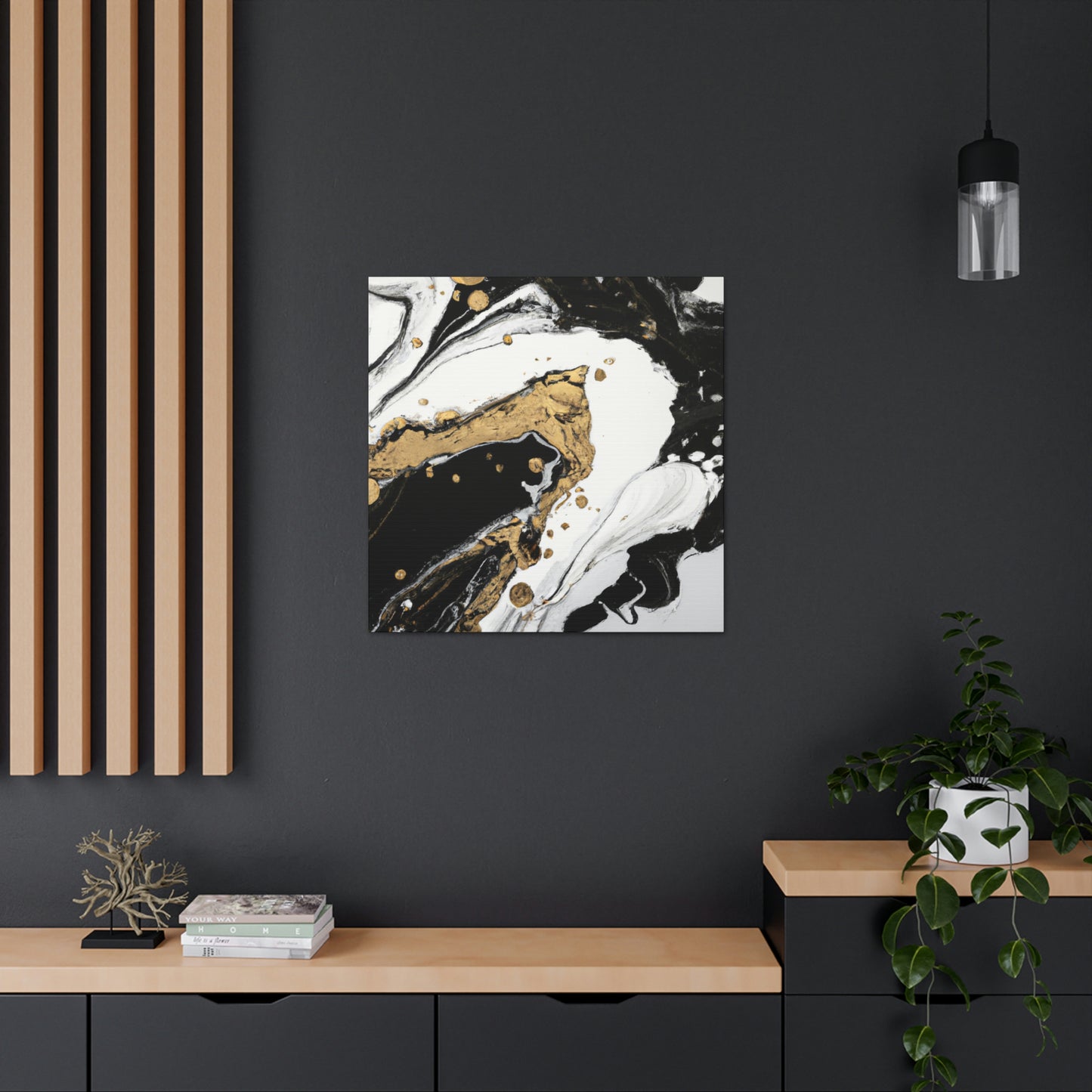Opulent Splatter Luxe - Canvas