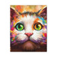 Feline Floral - Canvas