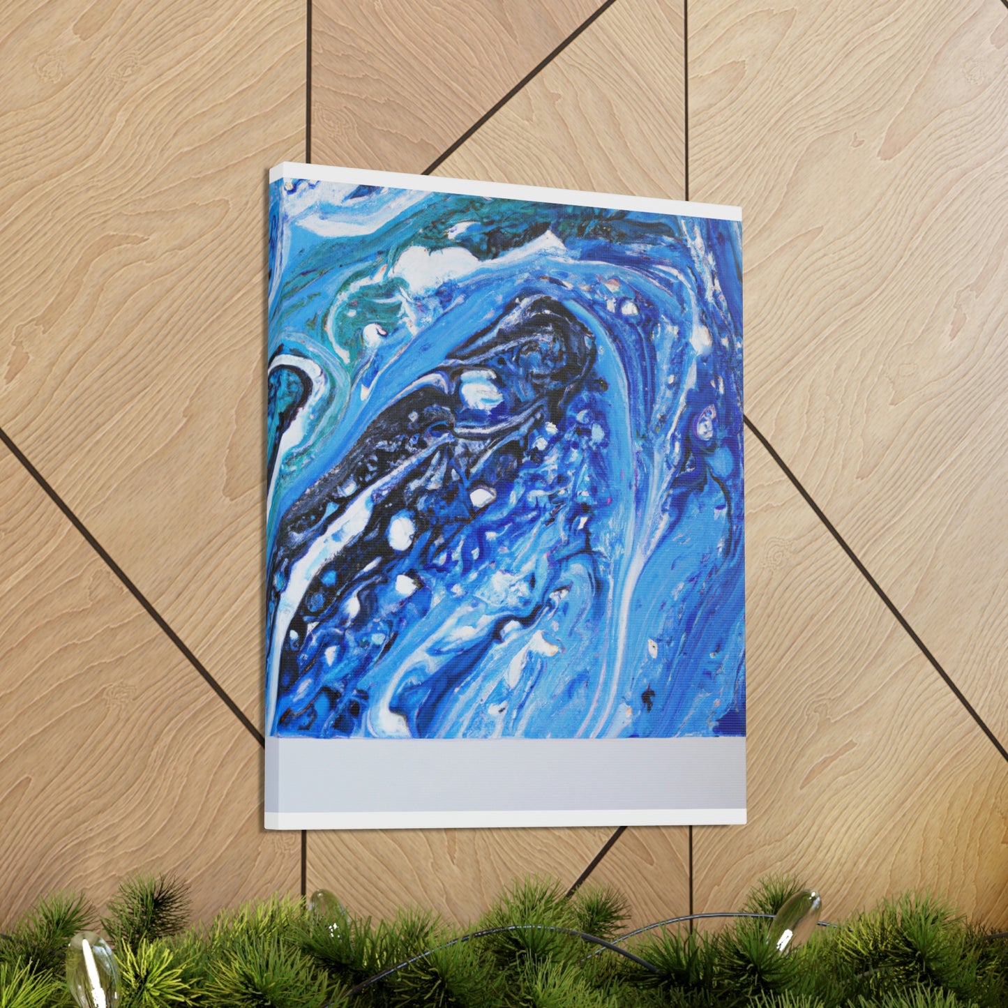 "Aqua Bliss" - Canvas