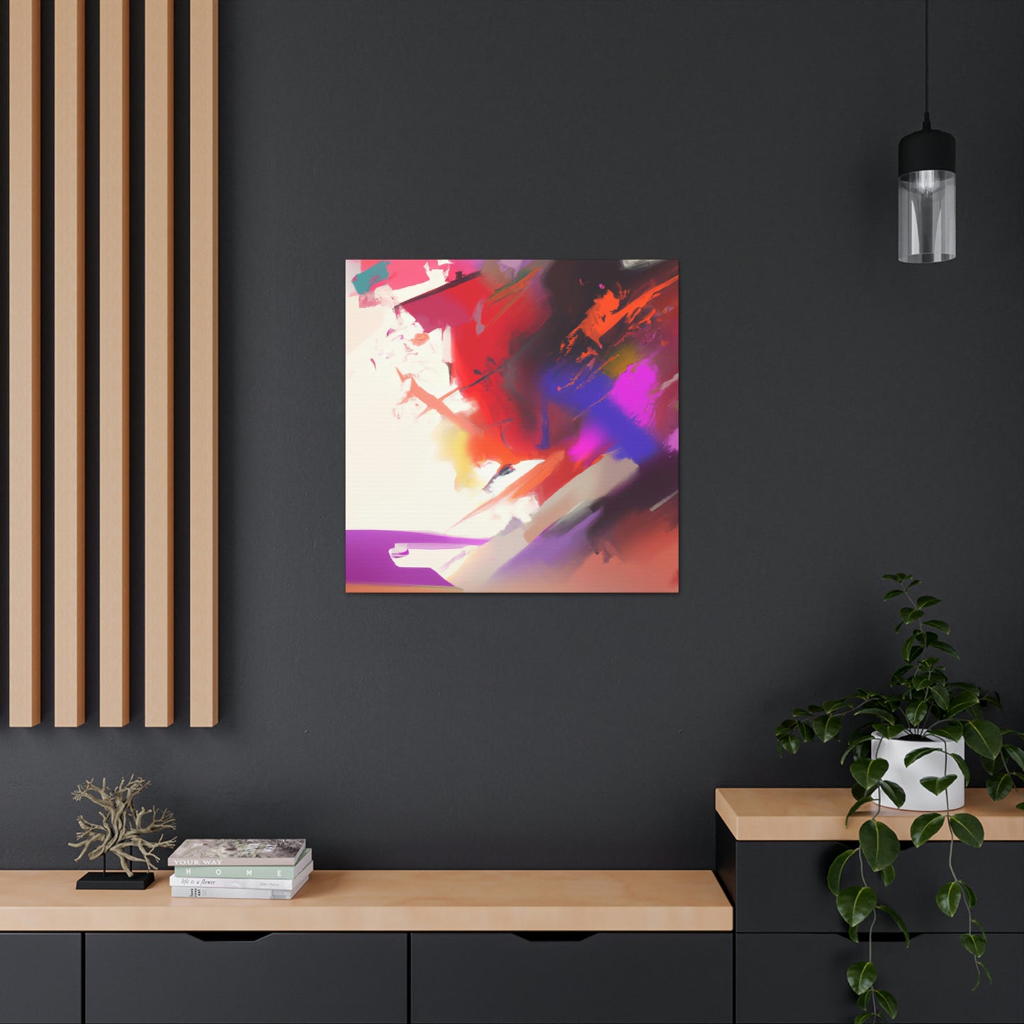 Cosmic Blush - Canvas