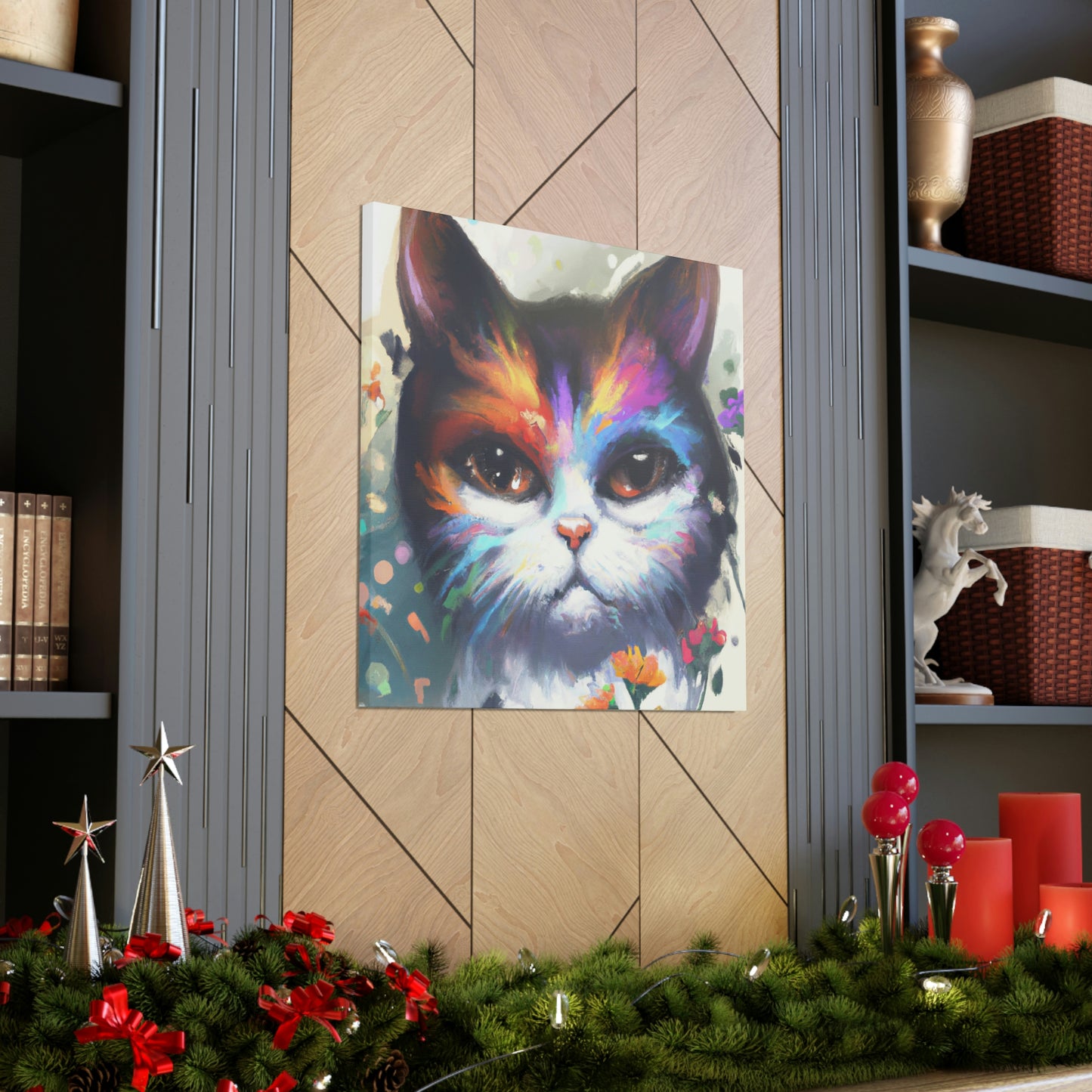 "Dream Cat." - Canvas