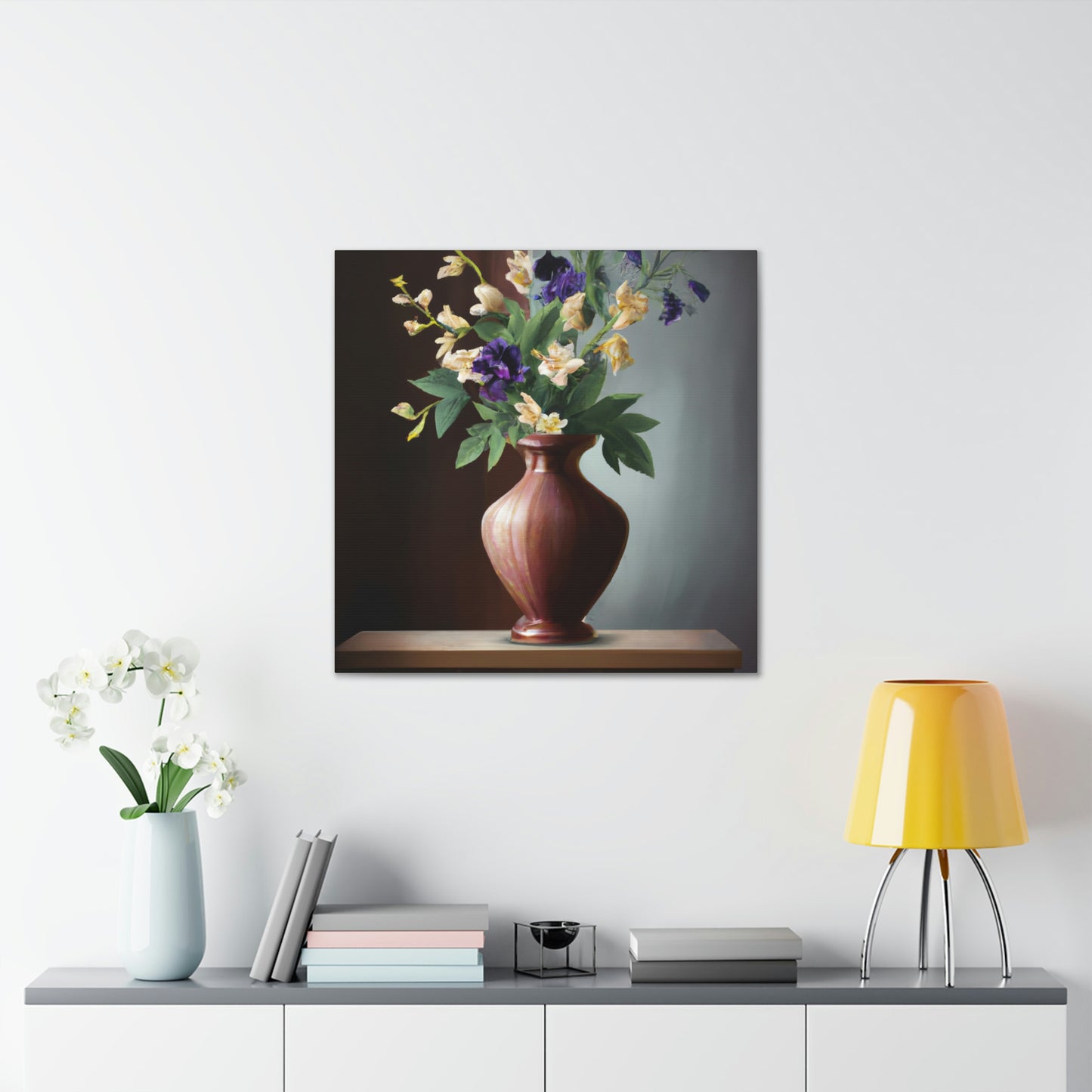 "Intricate Floral Weave." - Canvas