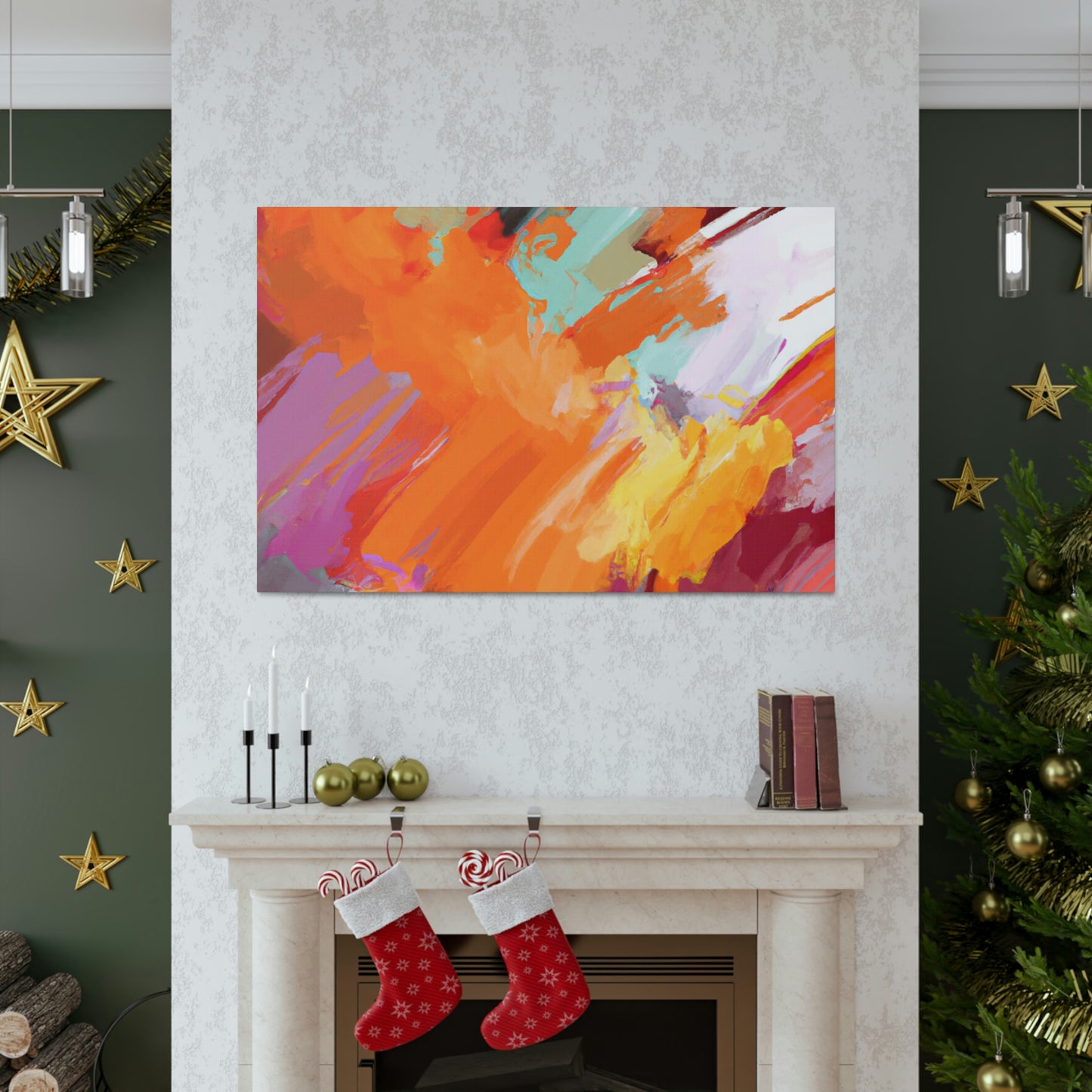Cosmic Hues - Canvas