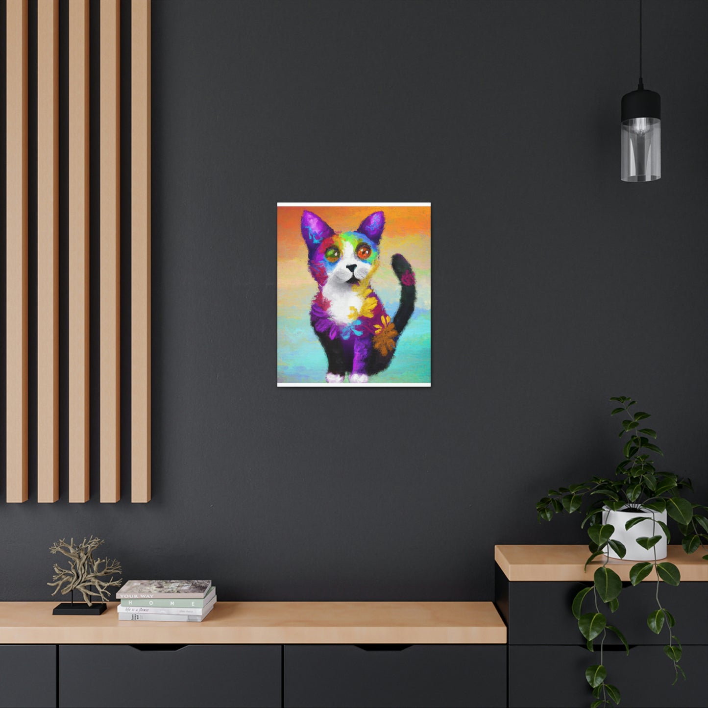 Feline Fusion - Canvas