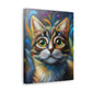 Rainbow Whiskers. - Canvas