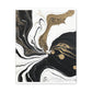 Golden Flux Flow. - Canvas
