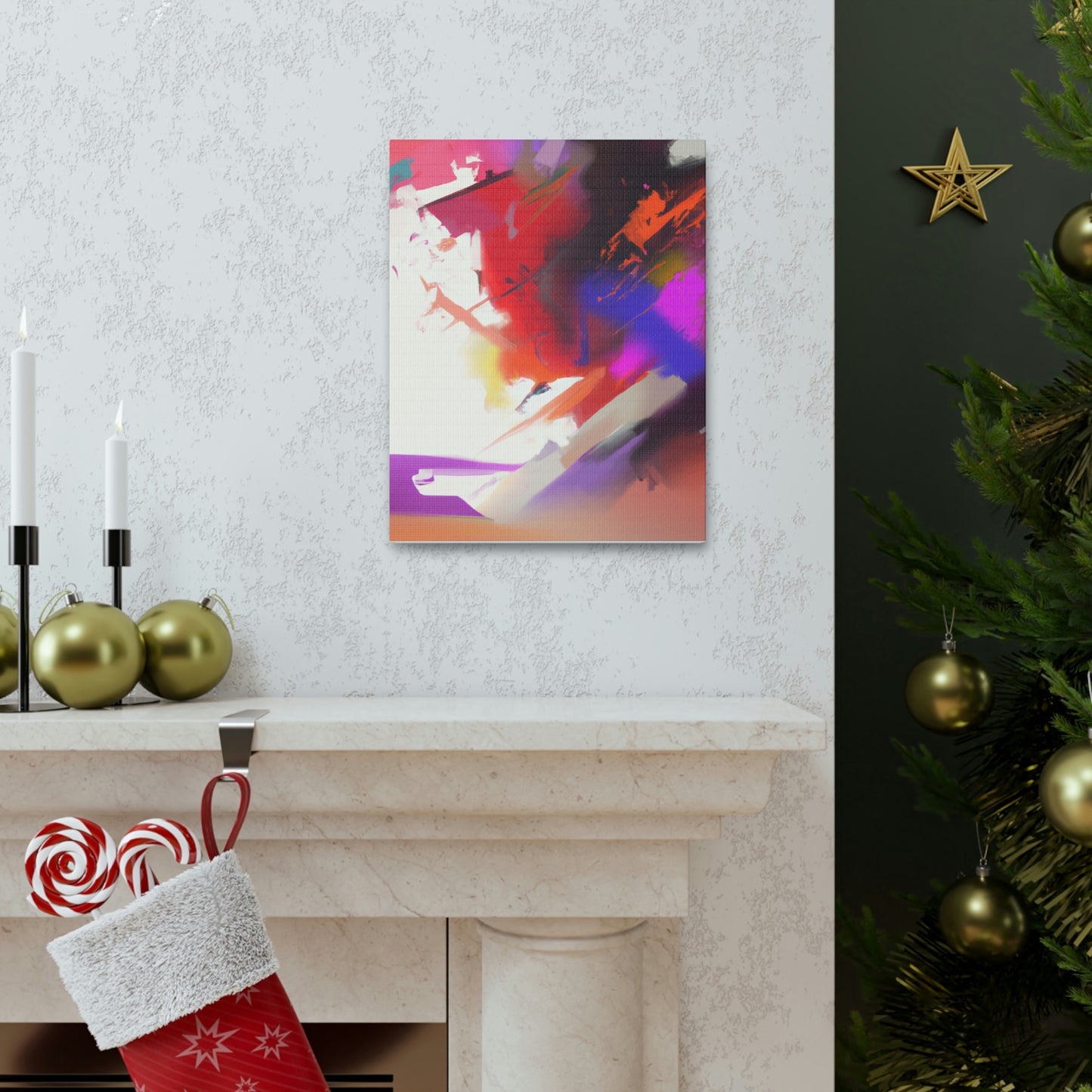 Cosmic Blush - Canvas
