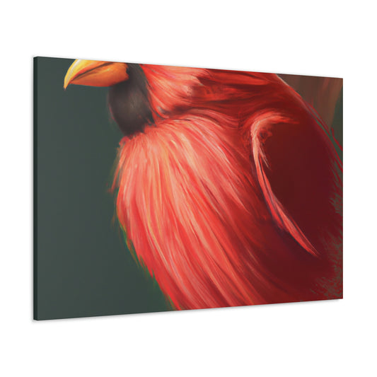 Redbird Sketch. - Canvas