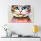Bloom Cat - Canvas