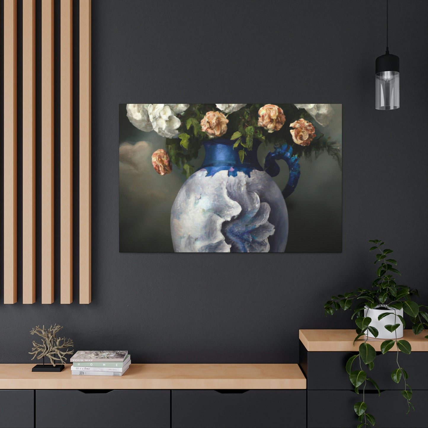 Floral Eternity Bliss - Canvas