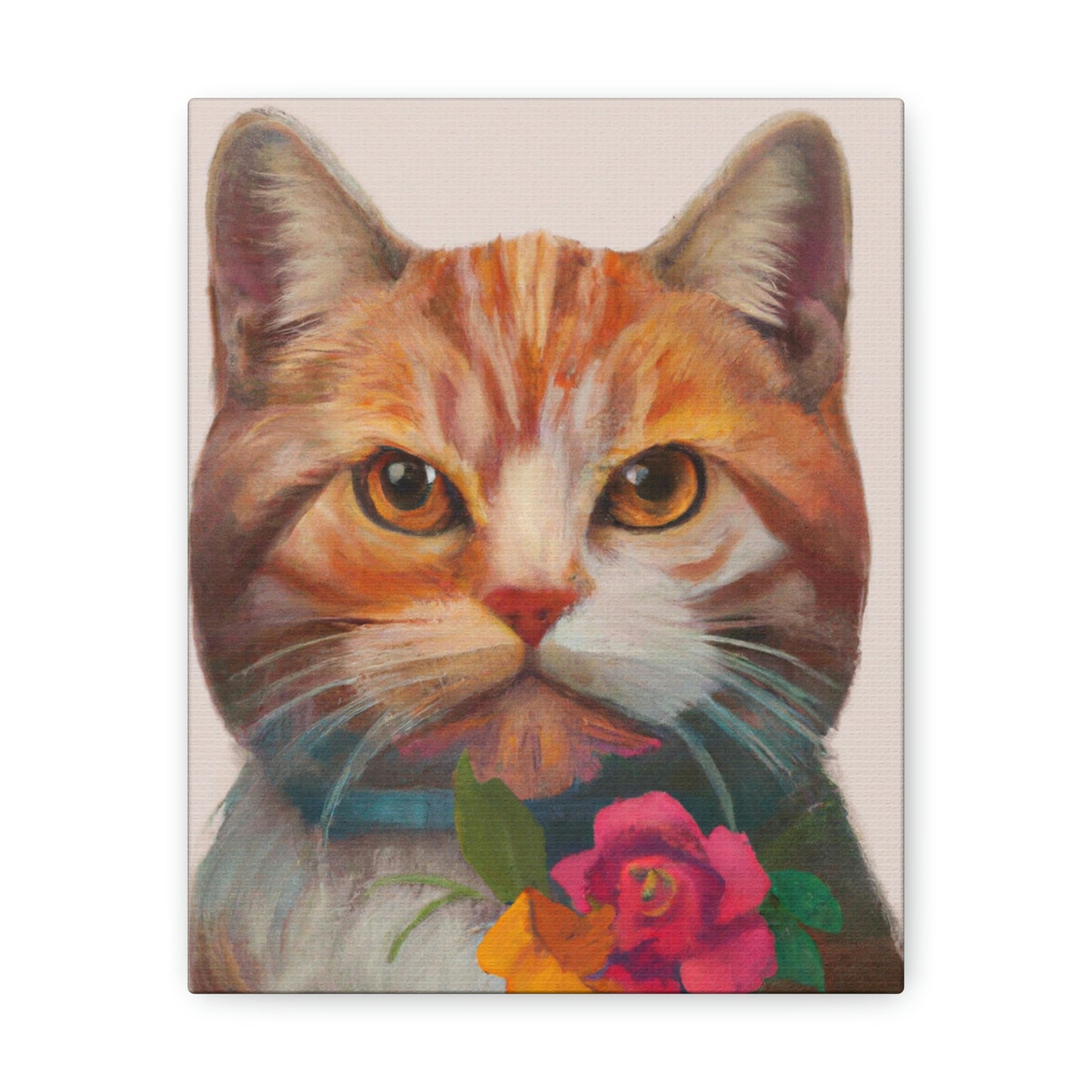 Cat Bliss. - Canvas