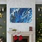 Aqua Tide. - Canvas