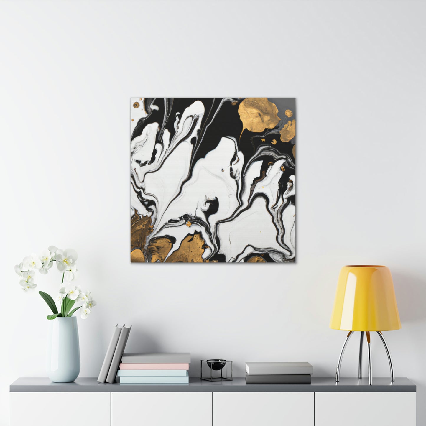 Gilded Liquid Luxe - Canvas