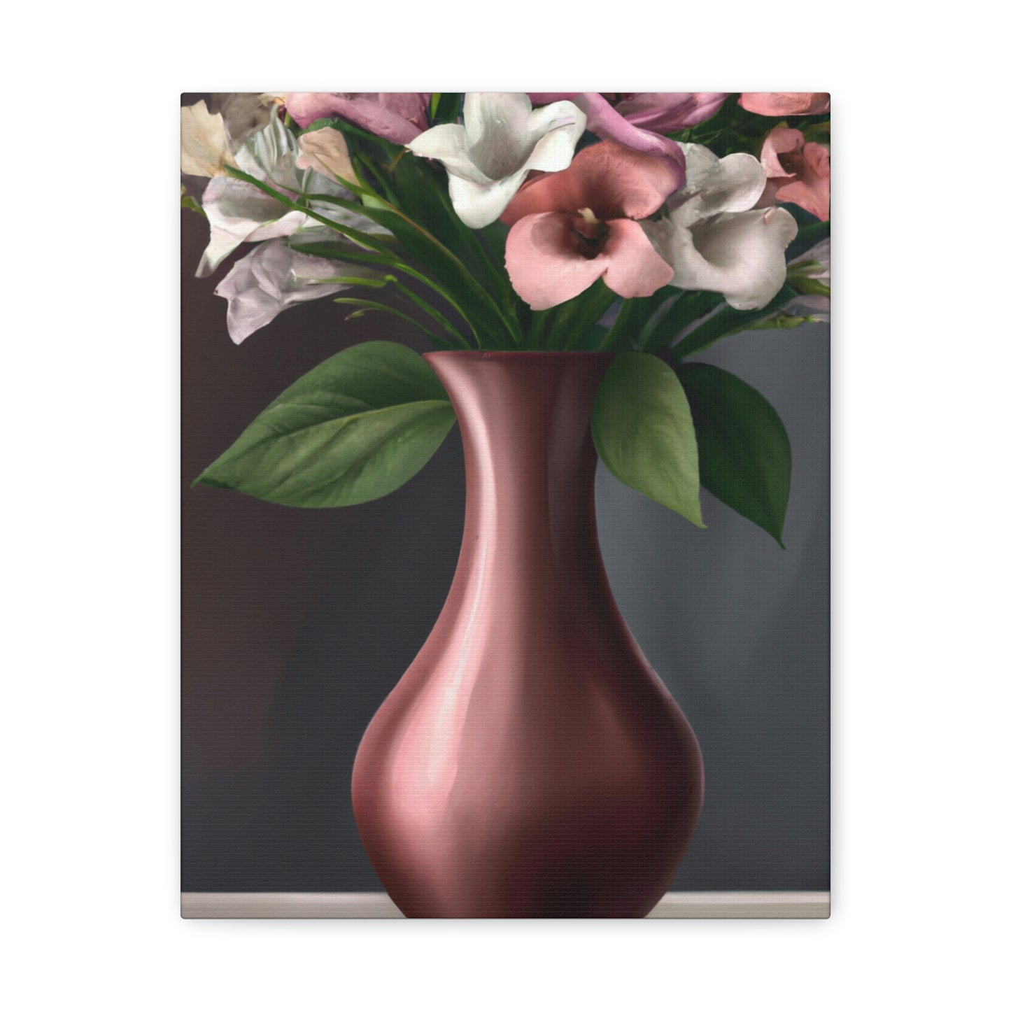 "Detailed Floral Bloom." - Canvas