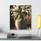 "Vase of Blossoms" - Canvas