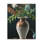 Fuschia Floral Finesse - Canvas