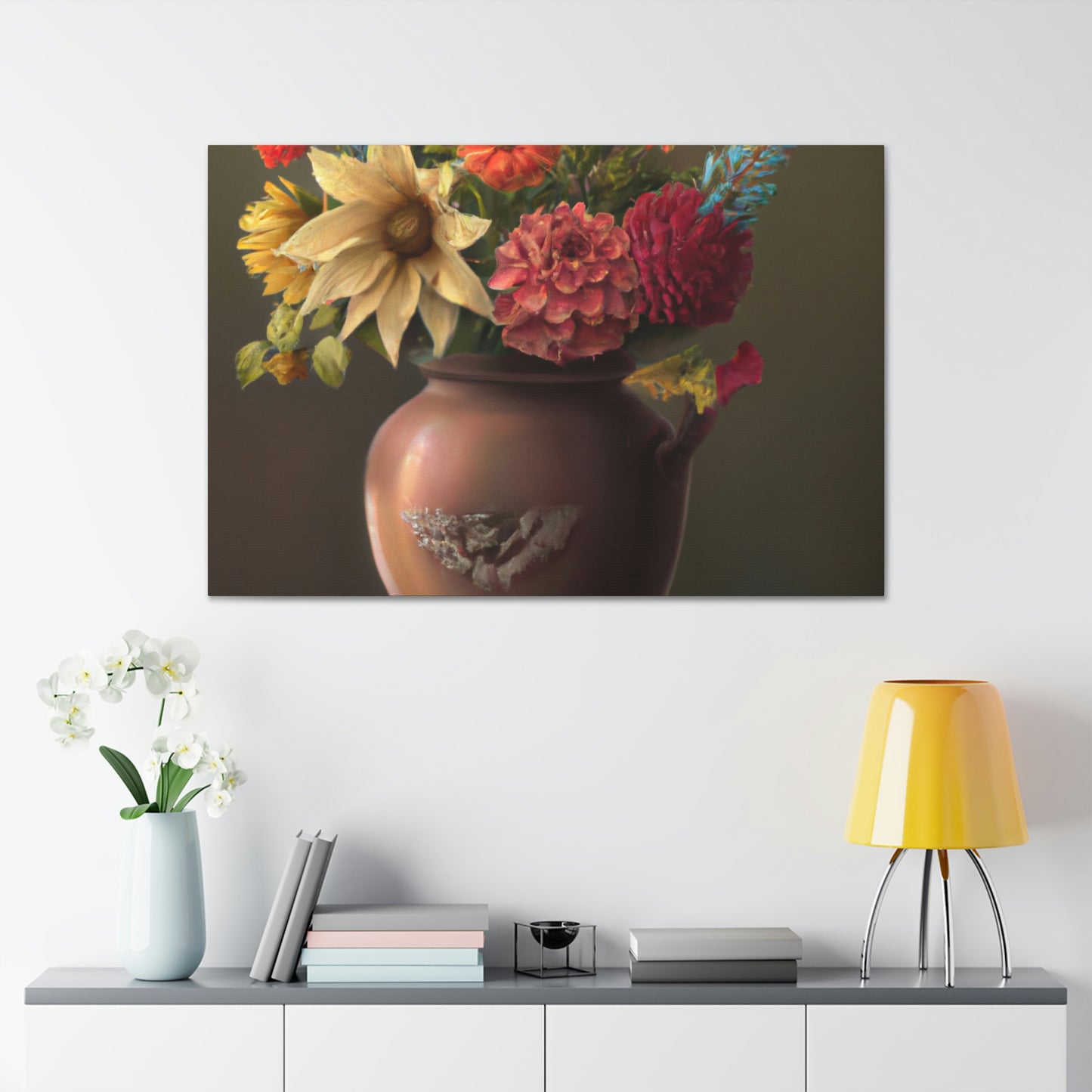 Flowering Brilliance. - Canvas