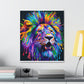 Lion Prismatic - Canvas