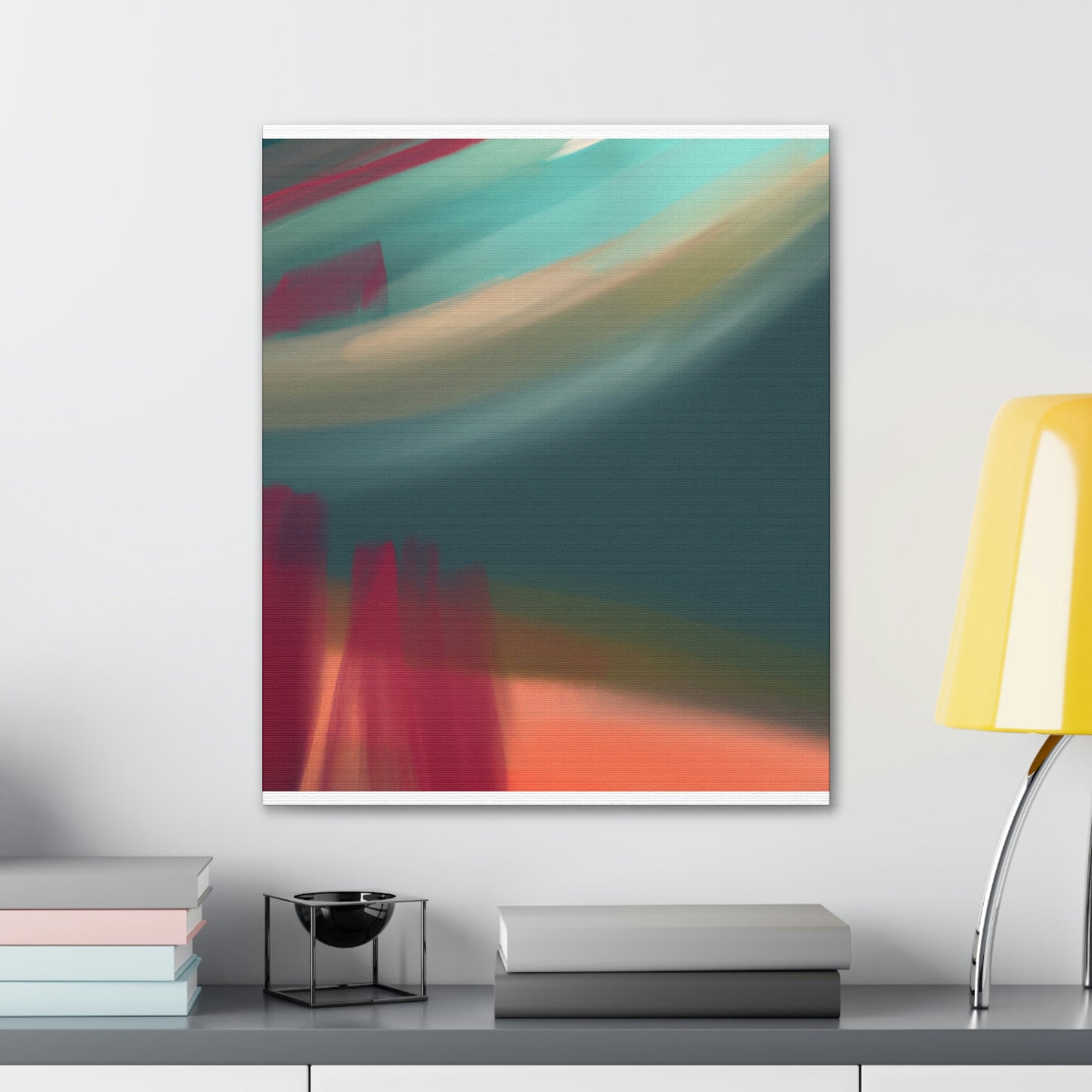 Vibrant Bloom. - Canvas