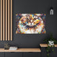 Flower Cat - Canvas