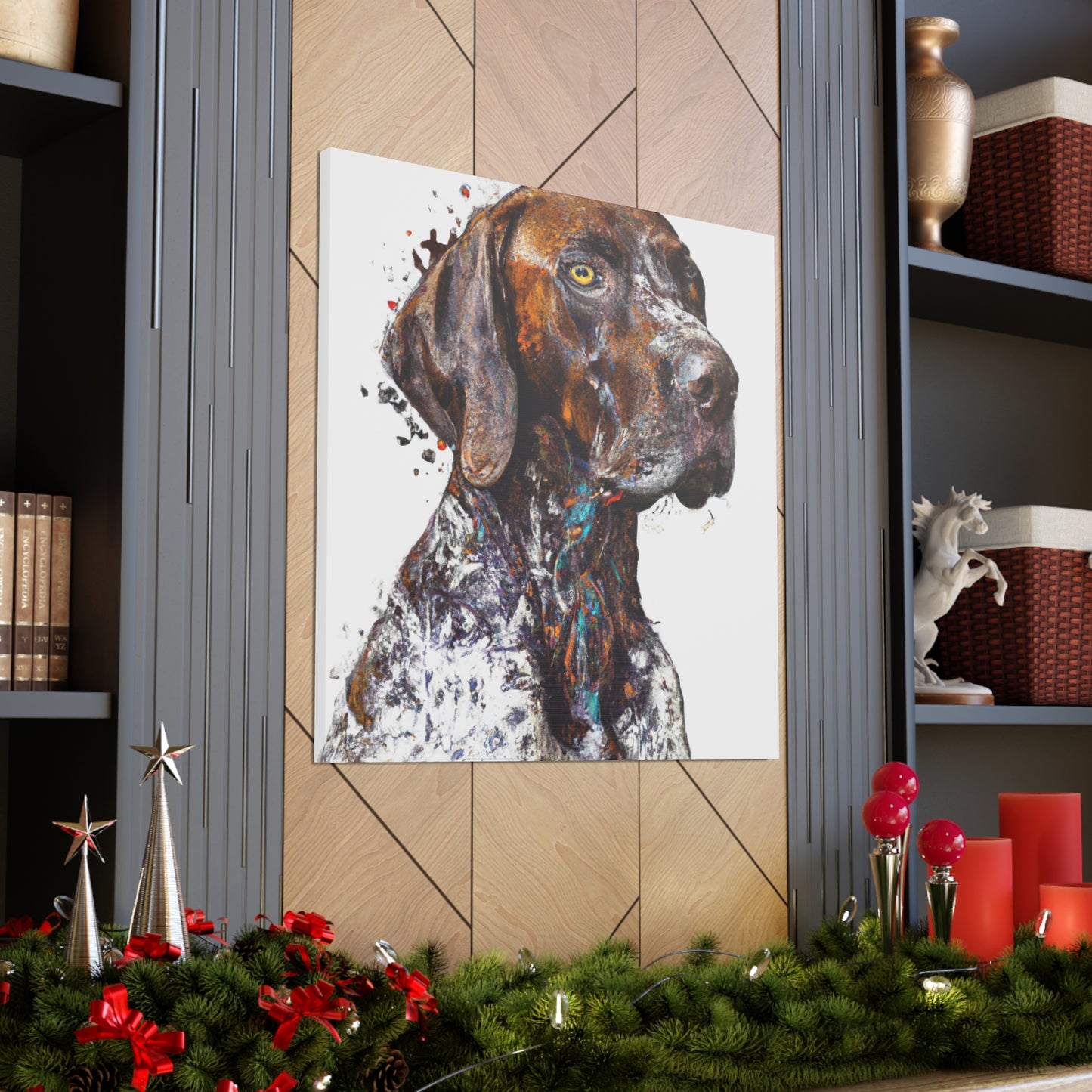 Furry Splendor. - Canvas