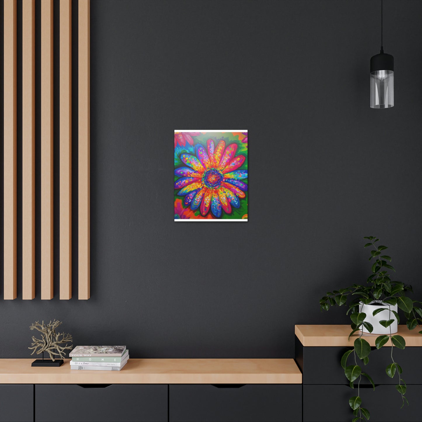Vivid Blooms. - Canvas