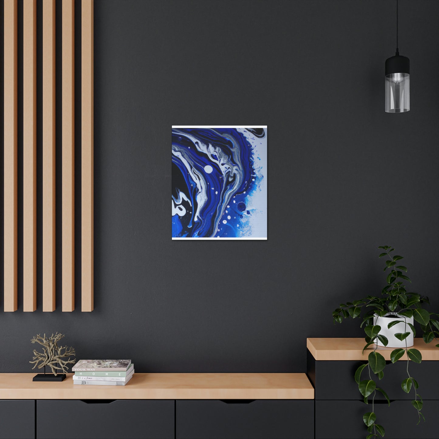 Aqua Splendor. - Canvas