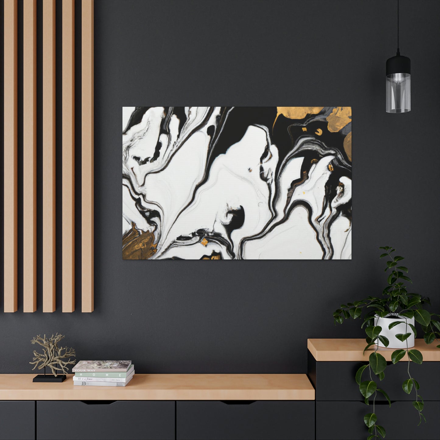 Gilded Liquid Luxe - Canvas