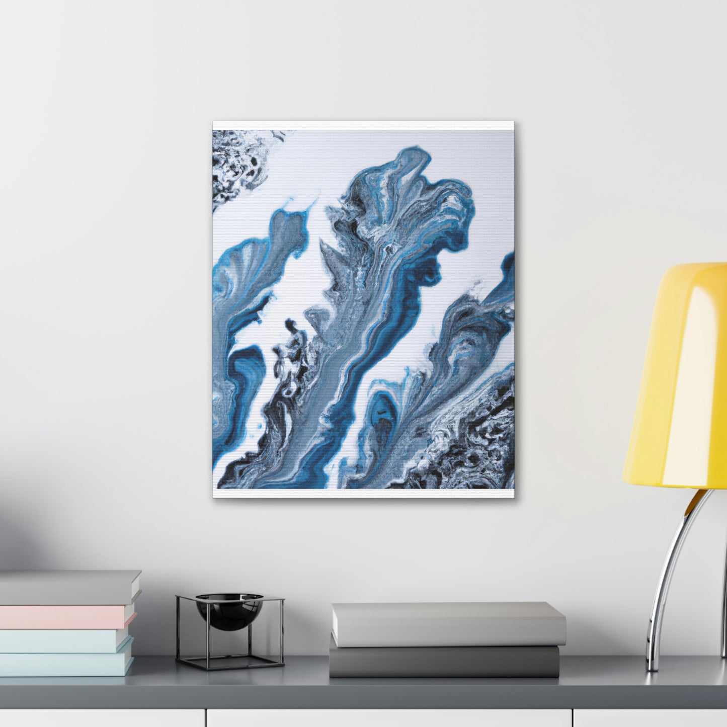 Blue Whirl - Canvas