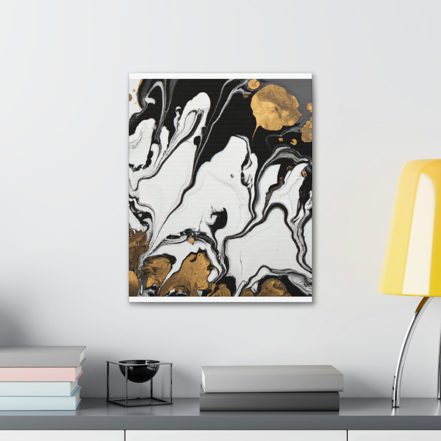 Gilded Liquid Luxe - Canvas