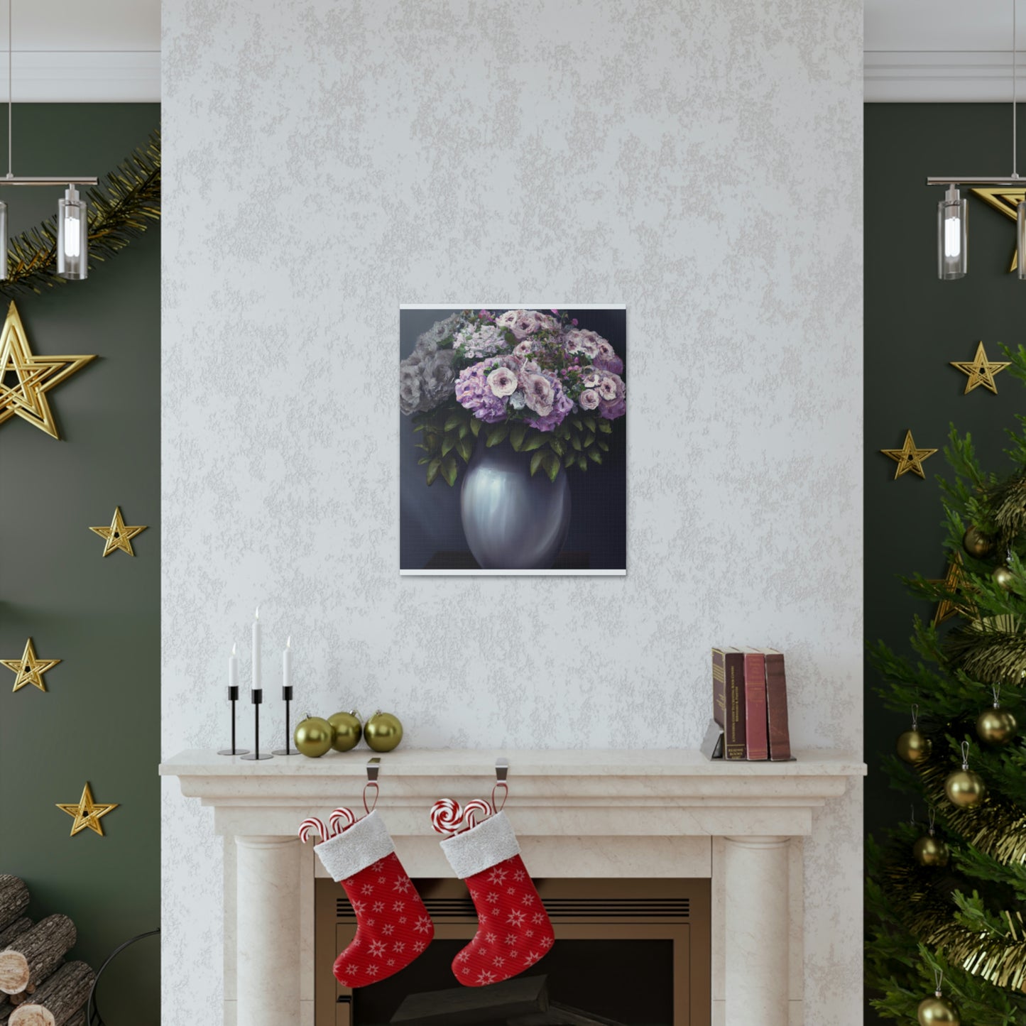 "Floral Perfection Detail" - Canvas