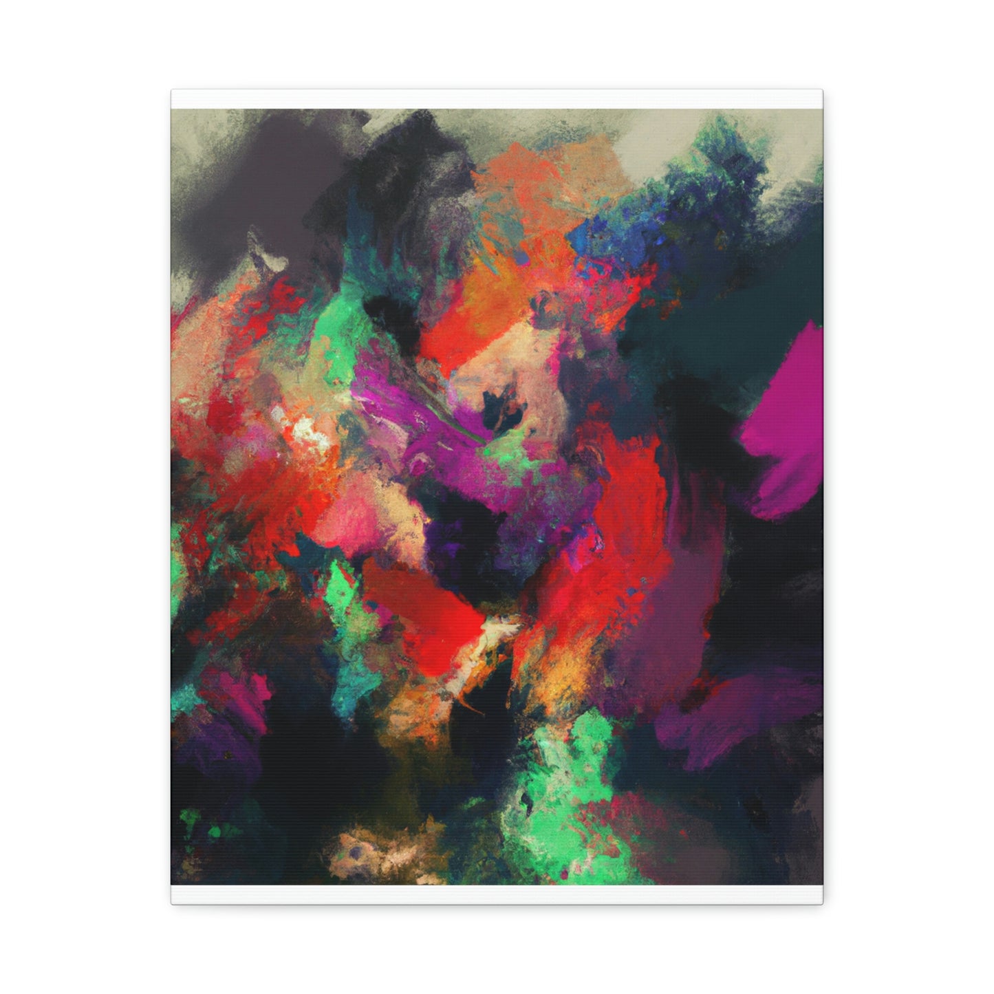 Vivid Vibes. - Canvas