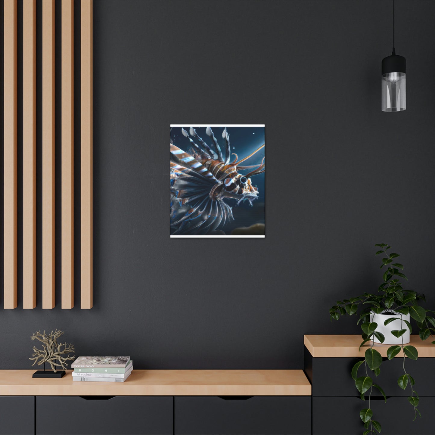 Aquatic Abundance. - Canvas