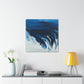Blue Intricate Flux. - Canvas