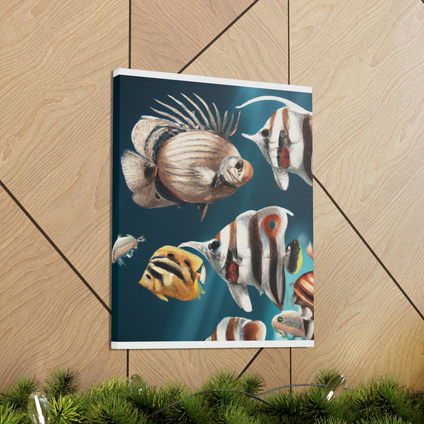 Oceanic Sea Life - Canvas