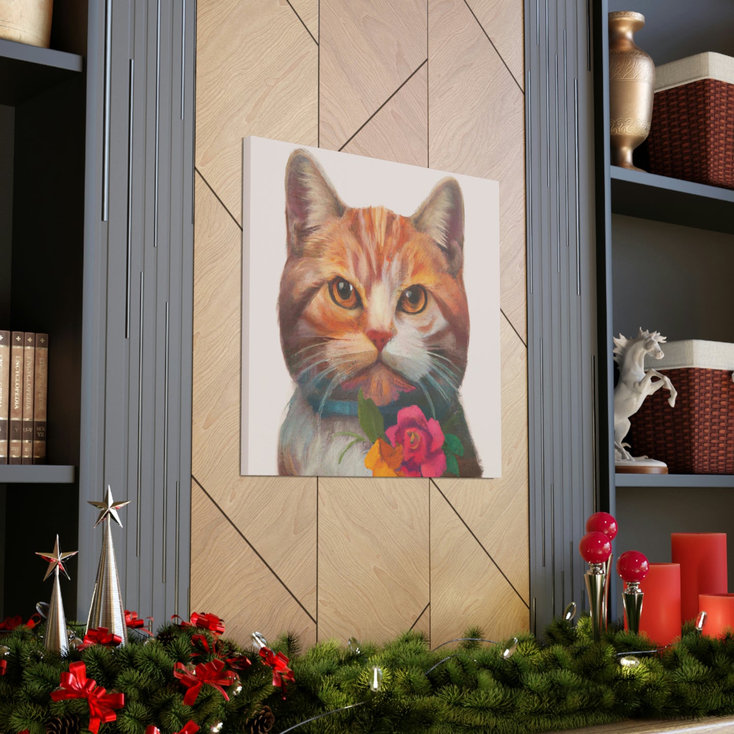 Cat Bliss. - Canvas