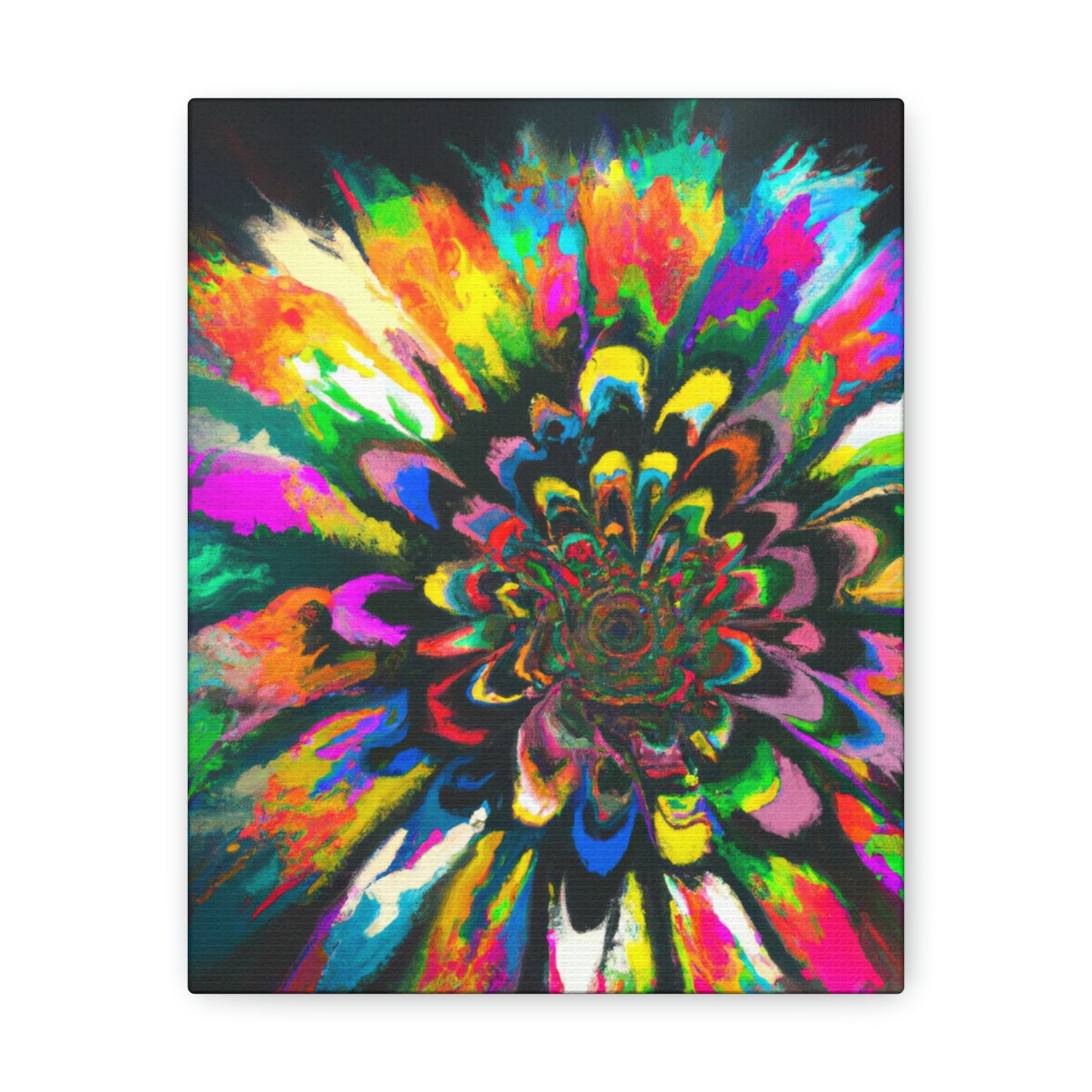 Vivid Flora. - Canvas