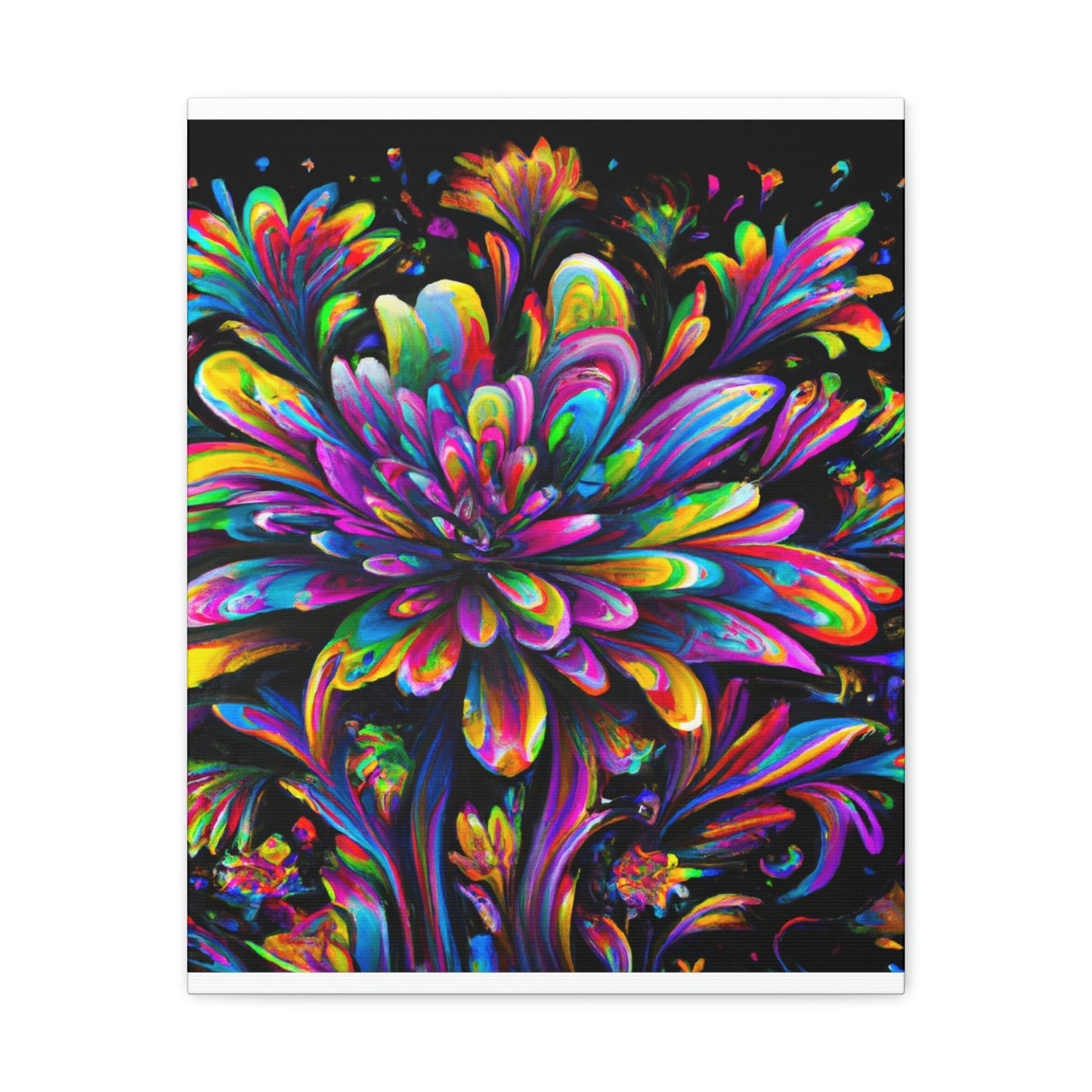 Colorful Bloom - Canvas