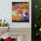 Coral Sparkle. - Canvas