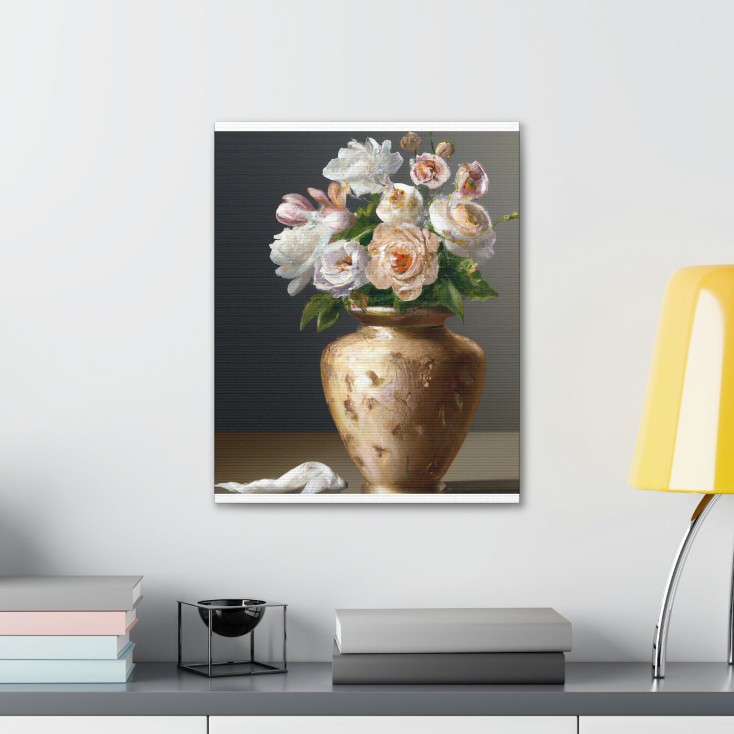 "Floral Delicacy" - Canvas