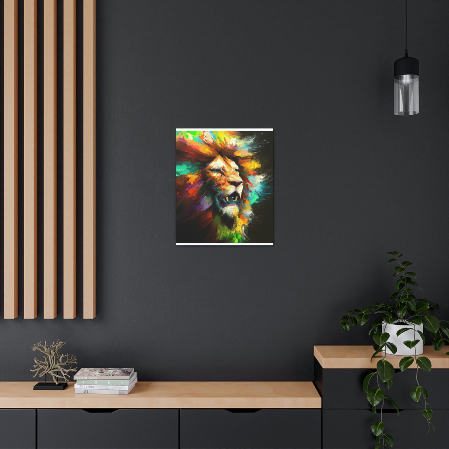 Rainbow Majesty - Canvas
